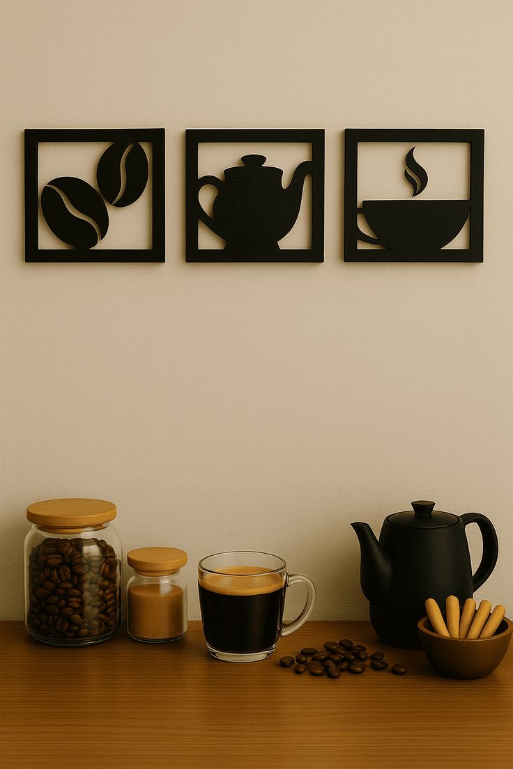 Triptyque Café et Thé