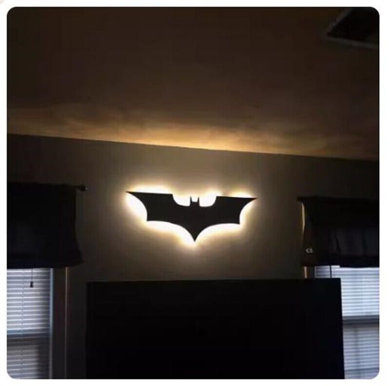 Logo Batman Lumineux Noir