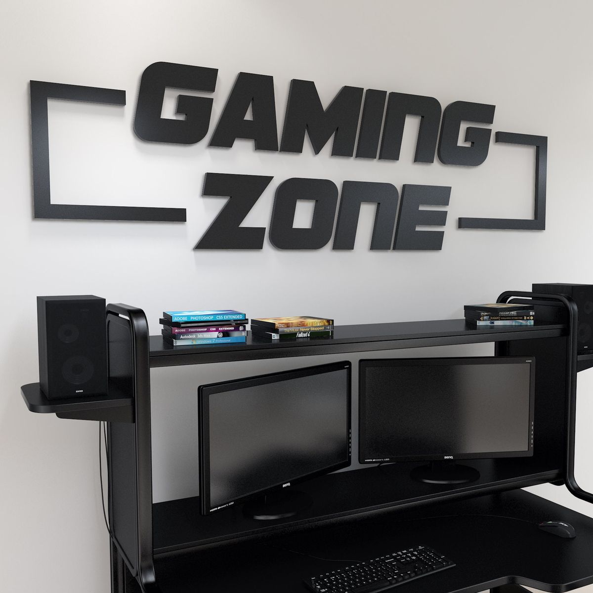 Décoration Murale Gaming Zone