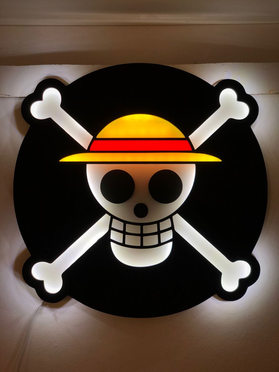 Crâne One Piece Luffy