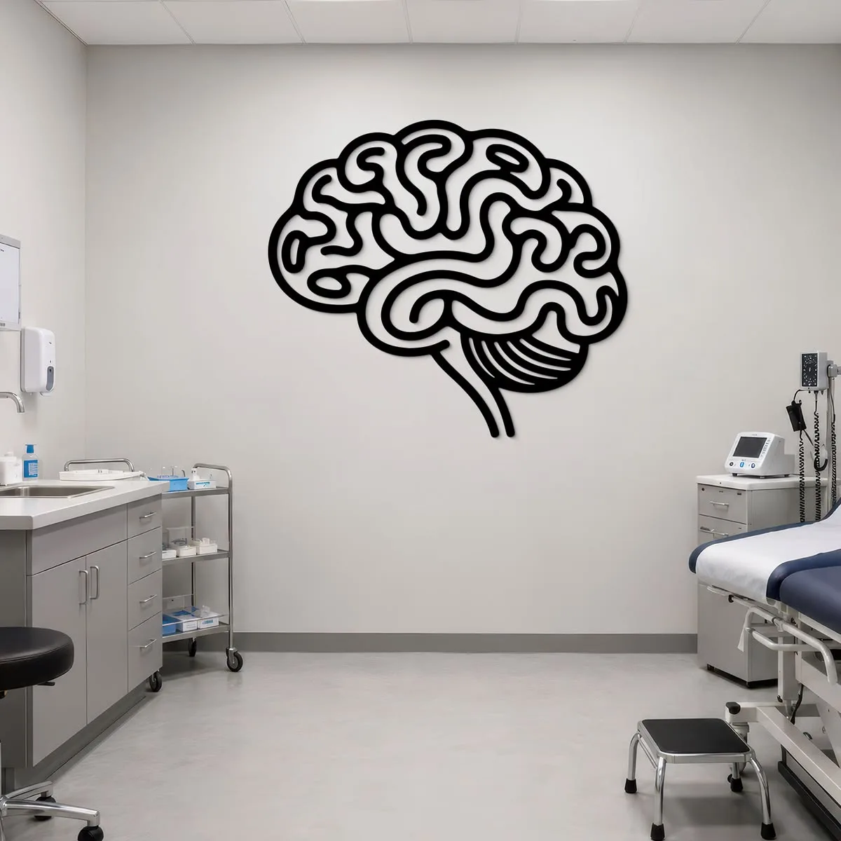 Cerveau Humain Silhouette
