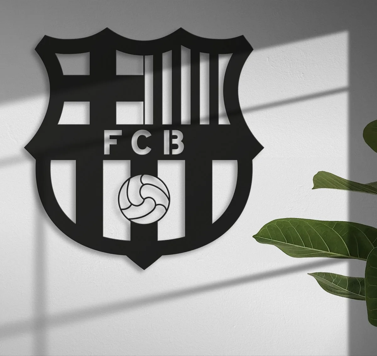 Écusson FC Barcelone Noir