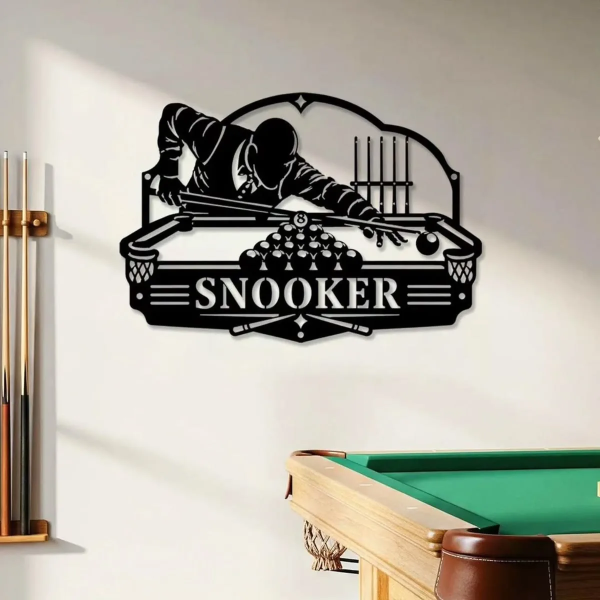 Panneau mural Snooker Joueur