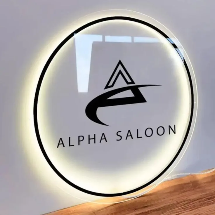 Panneau Lumineux Alpha Saloon