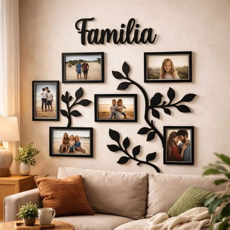 Arbre Généalogique Famille Panneau Photo