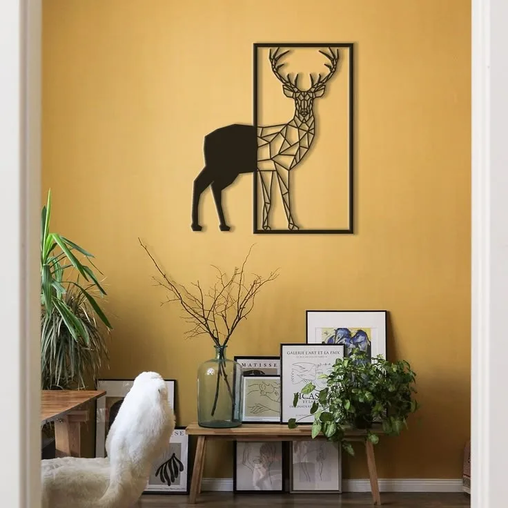 Tête de Cerf Géométrique