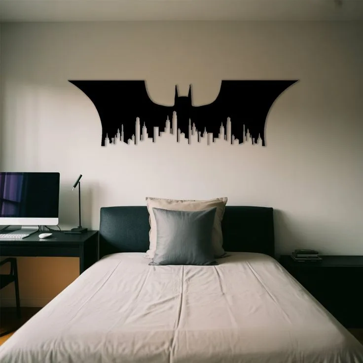 Logo Batman avec Skyline