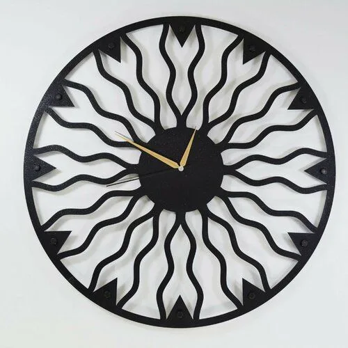 Horloge Murale Effet Soleil