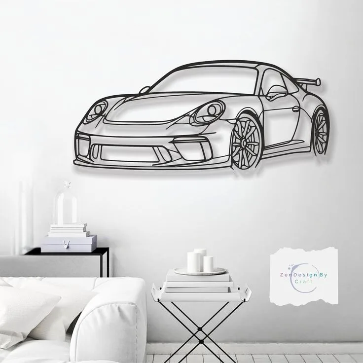 Tableau Voiture Sportive Élégant