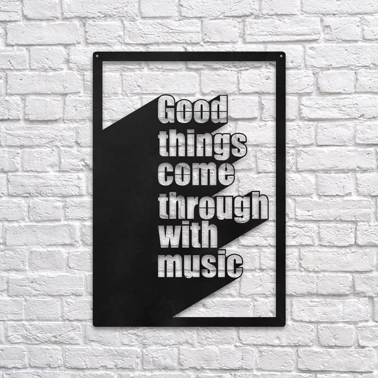 Citation Murale Musique