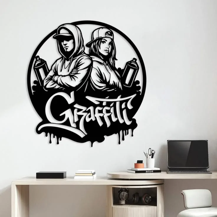 Art Mural Graffiti Urbain