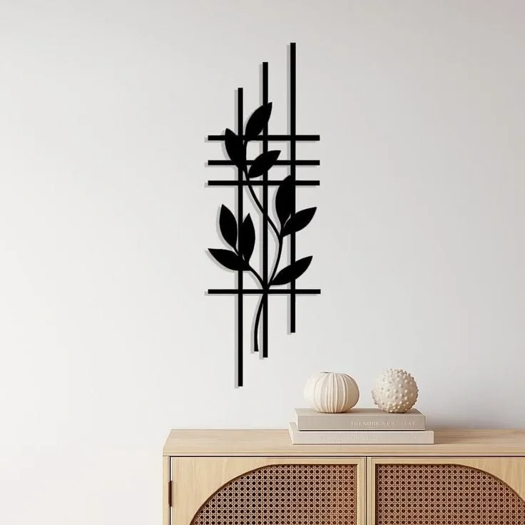 Plante sur Treillis Minimaliste