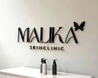 Enseigne Malika Skinclinic Papillon