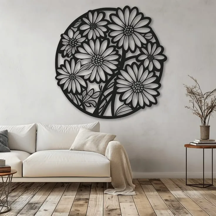 Bouquet de Fleurs Circulaire