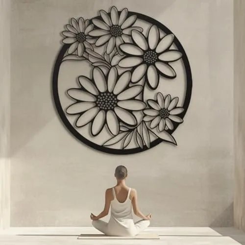 Cercle de Marguerites Blanches
