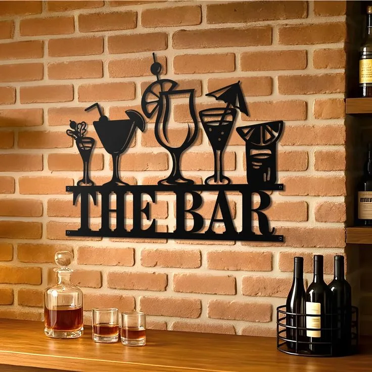 Panneau Décoratif The Bar