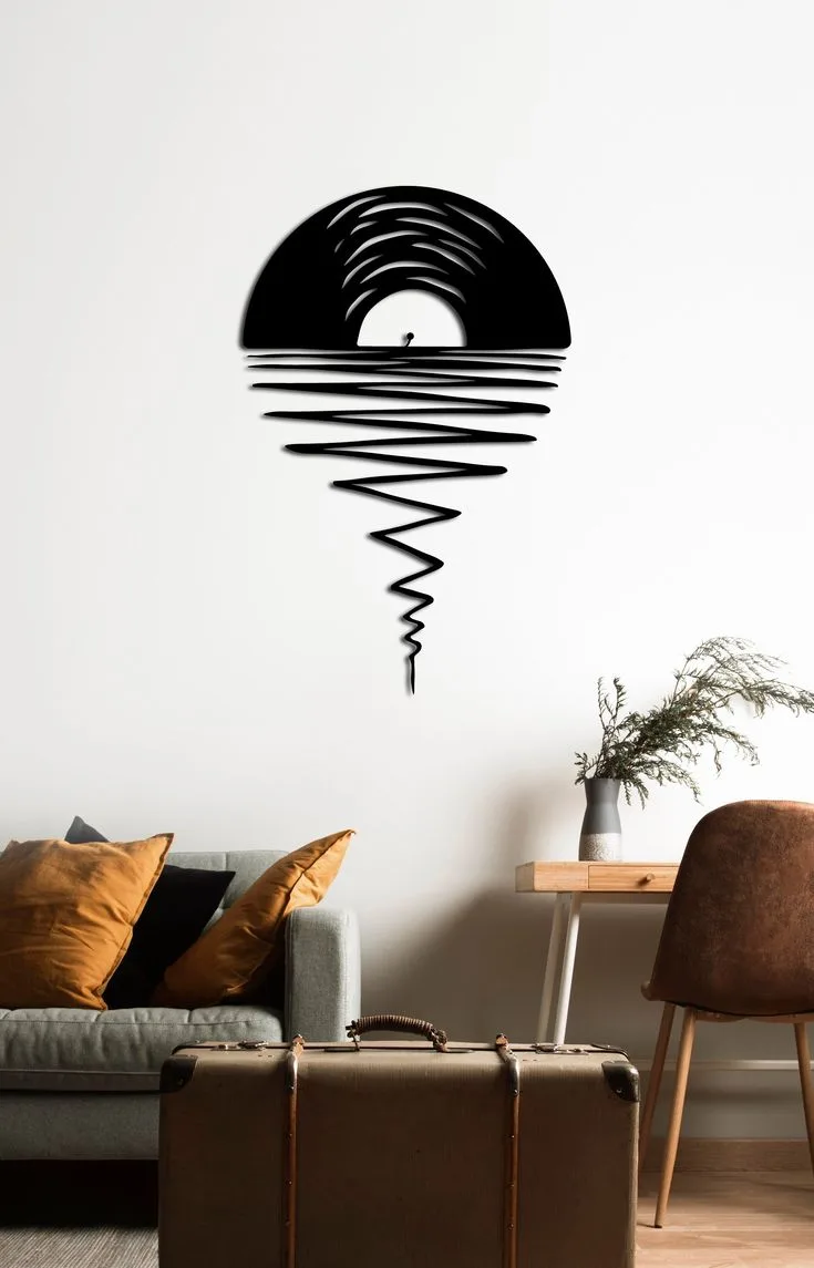Disque Vinyle Art Abstrait