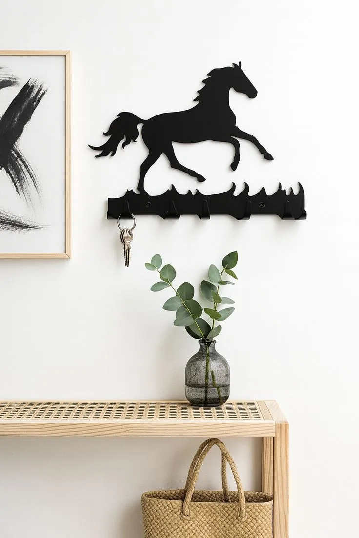 Porte-clés Cheval Galopant