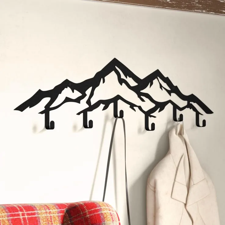 Porte-manteau Montagnes Aventure