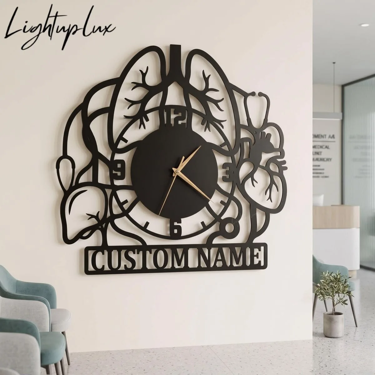 Horloge Médicale Personnalisée Anatomie