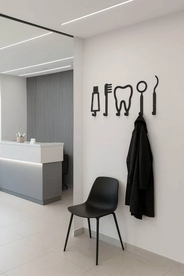 Porte-manteaux Dentiste Clinique Dentaire