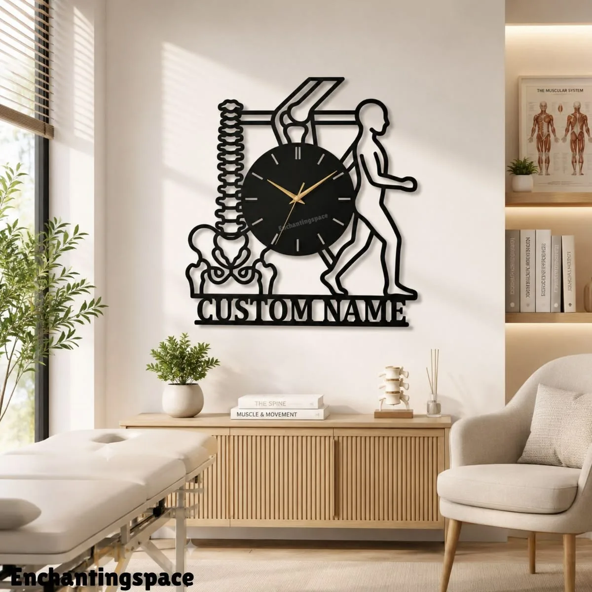 Horloge Anatomie Physiothérapie Personnalisée