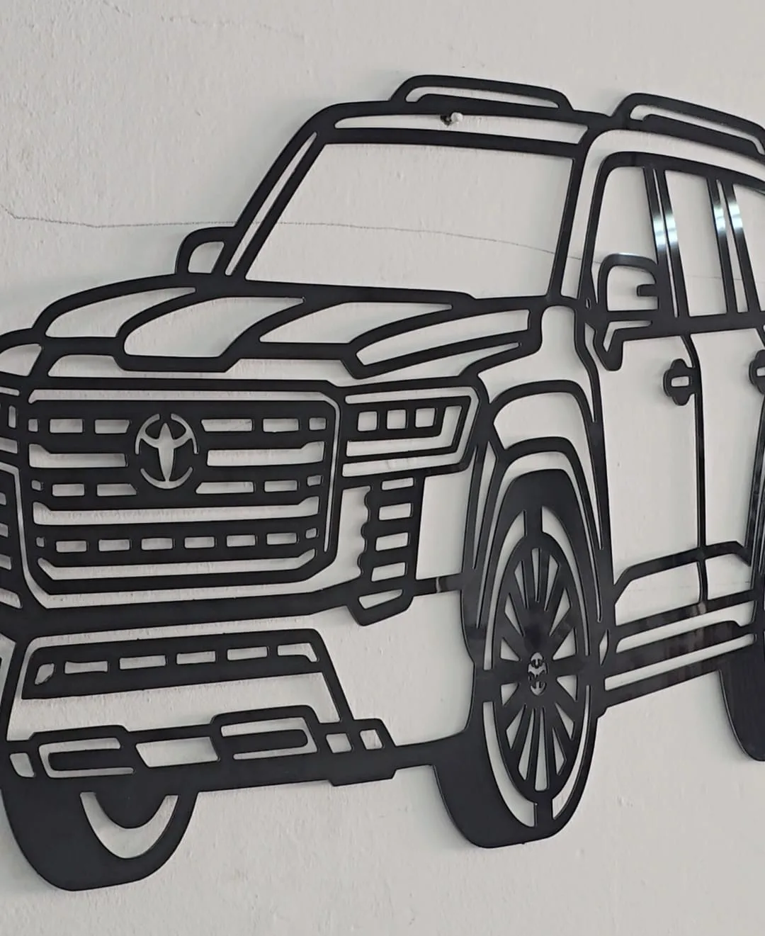 Silhouette Toyota Land Cruiser — vue principale
